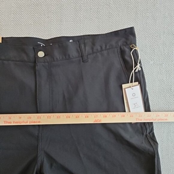 Panama Jack Shorts Men's 40 Black NWT Quick Drying 4 Way Stretch 8" Inseam NEW - Picture 4 of 12